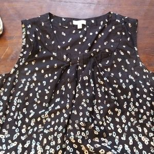 Talbots sleeveless top
